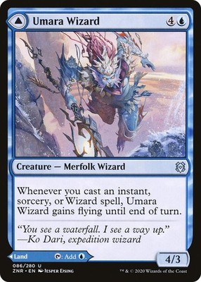 Umara Wizard ZNR 86 MTG Zendikar Rising Uncommon Normal EN NM