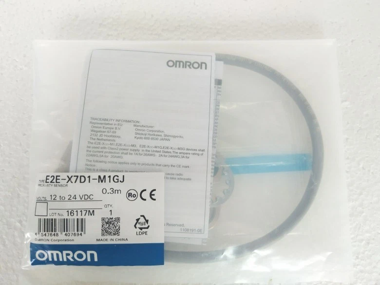 1PC New Omron E2E-X7D1-M1G Proximity Switch E2EX7D1M1G Fast Shipping - Image 1 of 3