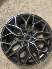 19” Liquid Metal Hawk Wheel 🔥 19x8 +40 5X114.3 🔥C.B 73.1 Black Rim ✅Last ⓵🔻