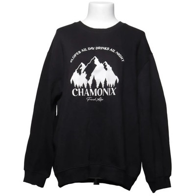 Threadbare, Sweatshirt, Größe: 48, Snow, Grau, Baumwolle/Polyester, Print #z5v