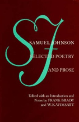 Samuel Johnson: Selected Poetry and Prose - Paperback - ACCEPTABLE