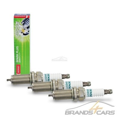 3x DENSO ZÜNDKERZE FÜR DAIHATSU MITSUBISHI COLT 6 SPACE-STAR SMART FORFOUR