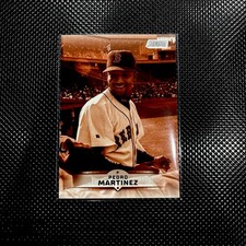 2025 Topps Stadium Club Pedro Martinez Sepia Parallel Boston Red Sox