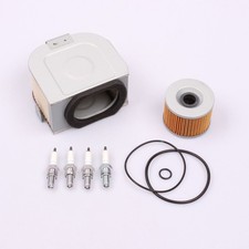 Air Filter Oil Filter Spark Plugs Maintenance Set for Honda CB 500 K Four 71-74