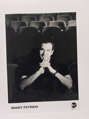Mandy Patinkin Photo Original Black And White East West Press Promotion 1980s
