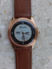 Fossil Fenmore Herrenuhr Chapman Multifunktion Leder Braun Fossil