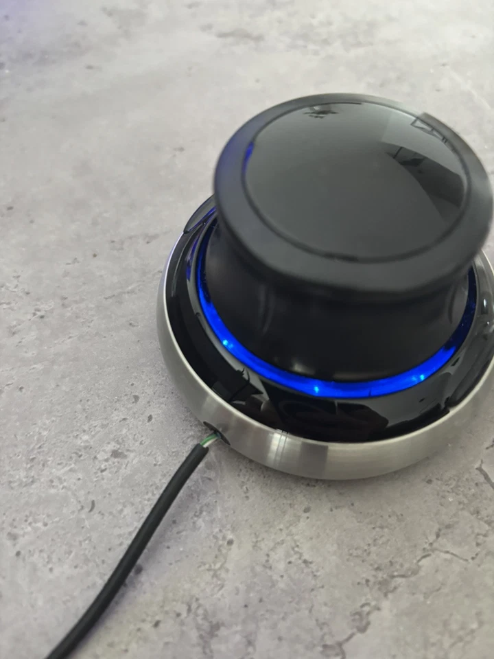 3Dconnexion SpaceNavigator 3D-Maus USB Optisch Schwarz, Silber 2 Tasten - Bild 2 von 3