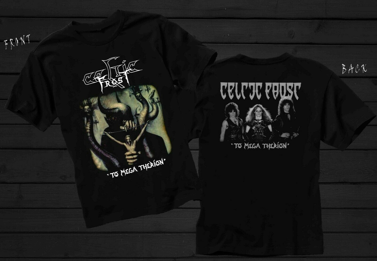 NEW CELTIC FROST - To Mega Therion Heavy Cotton Black S-5XL T Shirt SE756