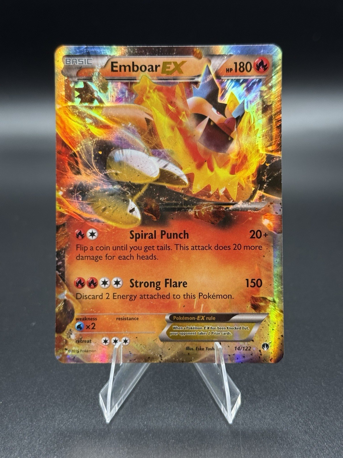 Emboar EX 14/122 Breakpoint LP/Lightly Played