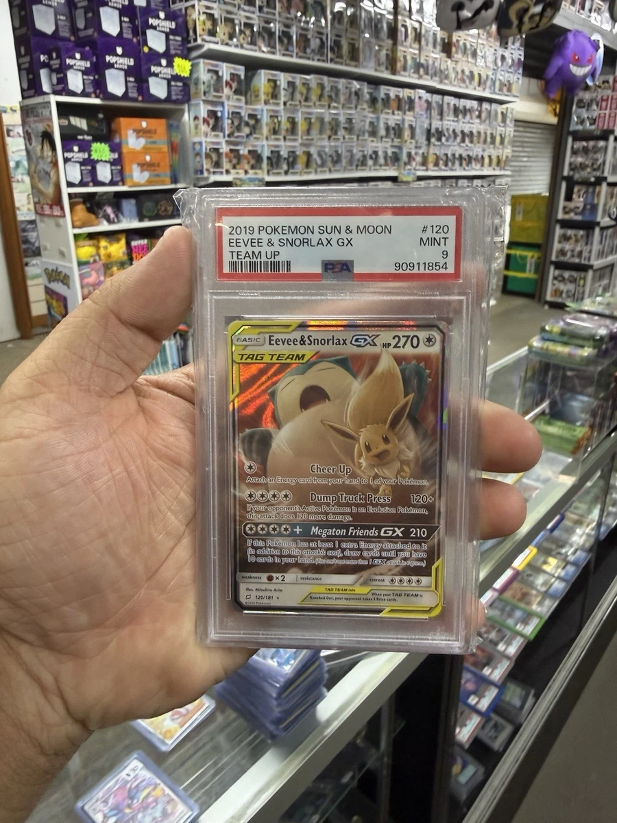 Eevee Pokémon TCG Professional Sports Authenticator (PSA) Grade 9