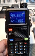 2x BAOFENG AR-5RM 10W Long Range Handheld Ham Two Way Radios VHF/UHF/NOAA/AM/FM