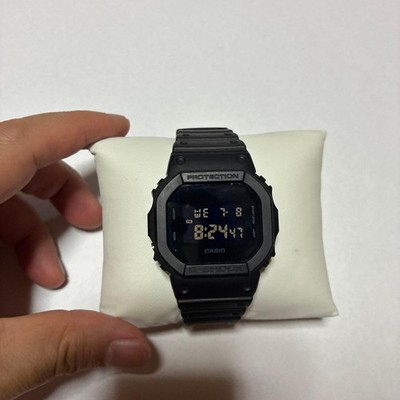 CASIO G-SHOCK DW-5600UBB-1JF Black Digital Watch Used