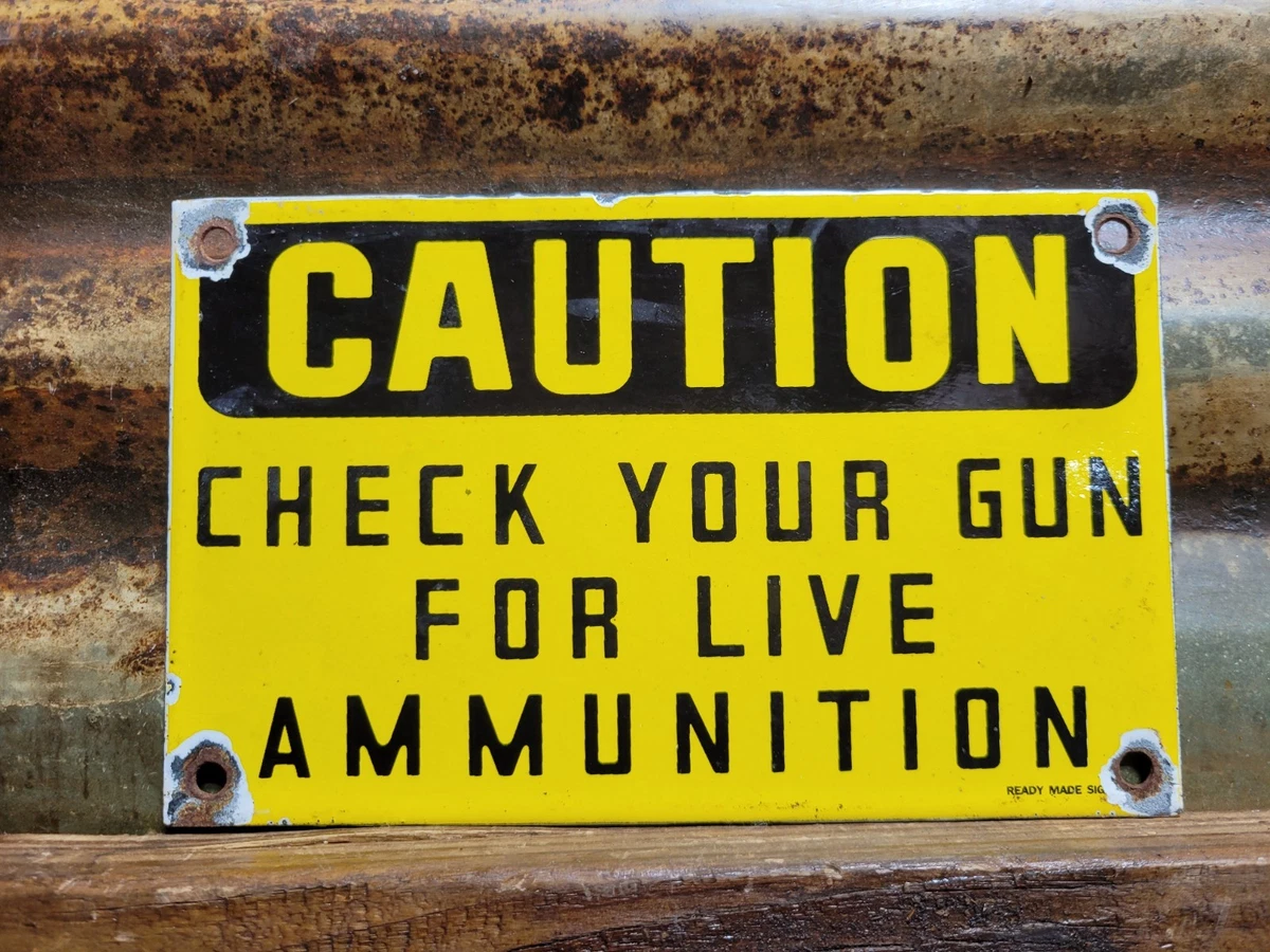 Caution Sign In Original Advertising Signs (1930-1969) for sale | eBay