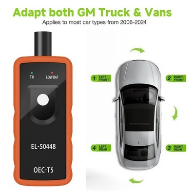 TPMS Relearn Sensor Activate Programming Tool For GM Trucks & Vans US Stock