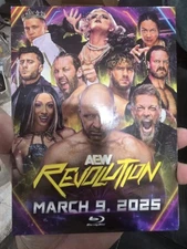All Elite Pro Wrestling AEW Revolution 2025 Blu-ray Brand NEW , MARCH 9TH 2025
