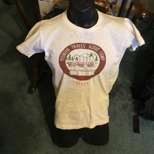 Pioneer trails Boy Scout Camp Northern Indiana Council t-Shirt Staff Size Men sm