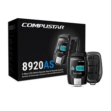 NEW Compustar CS2W8920-AS  2-Way Remote Start  Security System w/ LCD Remote