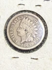 1863 Indian Head Penny Item #228