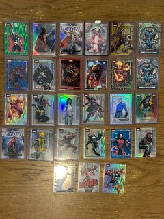 Topps Marvel Chrome 2026 LOT Of 29 Thor /99 Iron Man /100 Venom #s Holos Fanfare
