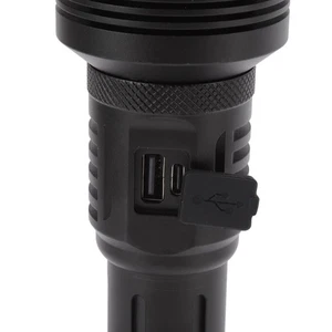 LED Flashlight Smart Electric Display Rechargeable 5 Modes 5000LM LED Mettre en évidence