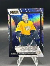 2023-24 O-Pee-Chee Platinum Hockey Yaroslav Askarov Rookie cosmic /65