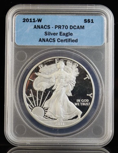 2011-W American Eagle ANACS PR70 DCAM