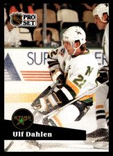1991-92 Pro Set Ulf Dahlen #106 Minnesota North Stars NHL Hockey Base Set