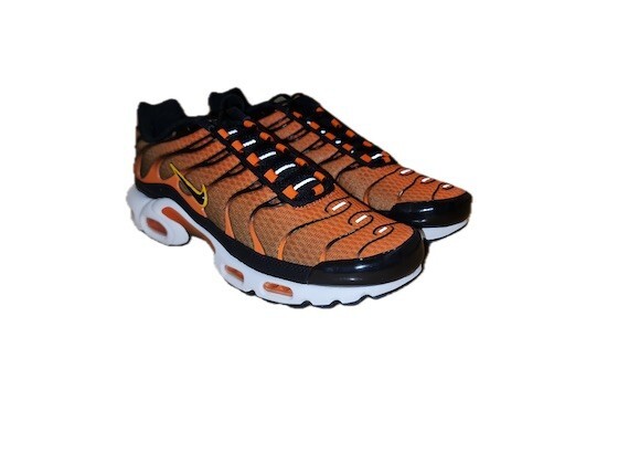 Nike Air Max Plus Safety Orange Black. Size 10.5 - DM0032 800