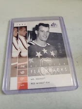 2002-03 GORDIE "MR. HOCKEY" HOWE SP GAME USED EDITION CARD. DETROIT. 014/999.