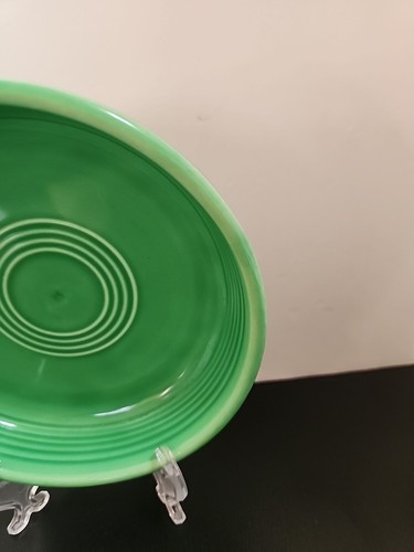 Vtg. Homer Laughlin Fiesta Ware 6 1/4” Fruit Bowl Original Color Light Green - Picture 7 of 13
