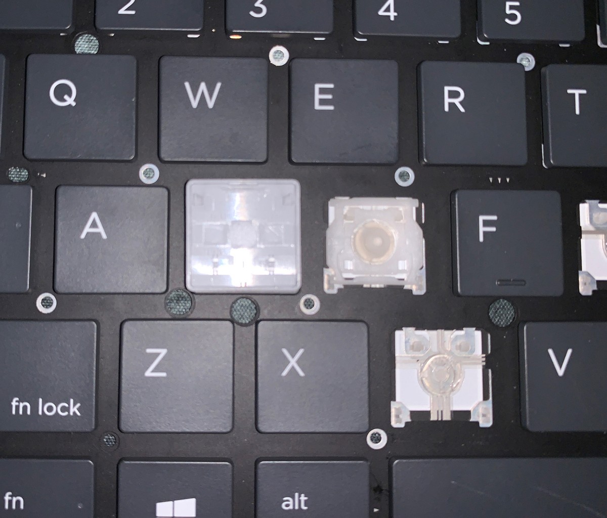 HP Elite Dragonfly G2 BACKLIT LAPTOP KEYBOARD KEYS KEYCAPS