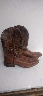 CAVENDER\'S Brown Leather Cowboy BOOTS Men’s Size 11 D Cavender main image 3