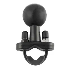 RAM Mount Zinc Single U-Bolt Rail Clamp Base with 1.5 inch Ball RAM-231ZU