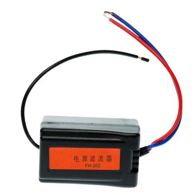 Auto 12V Audio Noise Filter Suppressor Ground Loop Isolator Autoradio