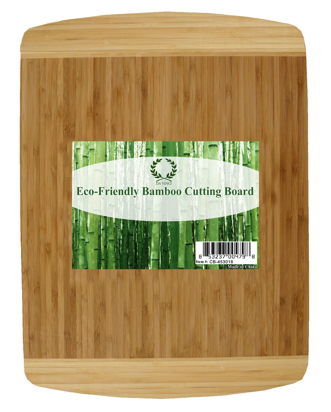 Closeout Lot of 10 Da Vinci Bamboo Cutting Boards, 17.7 x 11.8 Inch, 3/4" Thick