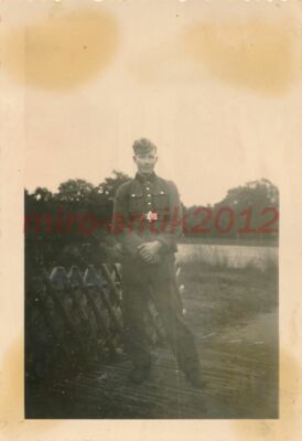 Photo, RAD 6/54 Ritzrode, the workman in a winter work suit, 5026-781