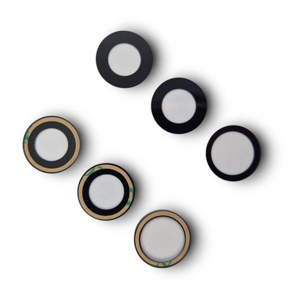 Kameraglas Ersatz Set mit Kleber zu Apple iPhone 16 Pro Kamera Glas Camera Linse