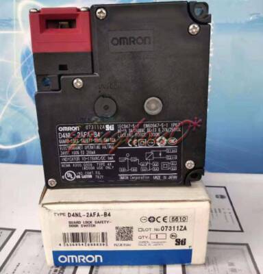 1Pcs   Guard Lock Safety Door Switch D4NL-2AFA-B4 D4NL2AFAB4 New #T2*
