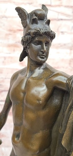 Firmado Aldo Vitaleh Homenaje a Cellini Desnudo Bronce Escultura Hot Cast Figura Arte - Imagen 7 de 10