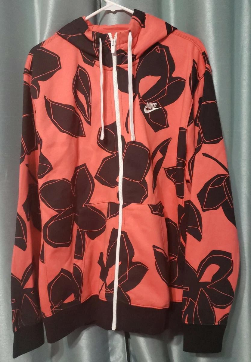 Nike floral hoodie sale