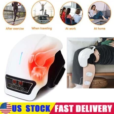 Knee Massager with Heat Infrared Red Light Therapy Relief Vibrating Compression