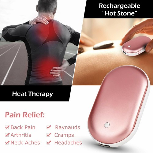 SkyGenius USB Rechargeable Hand Warmer 5200mAh Pocket Winter Outdoor Warmers - Bild 7 von 10