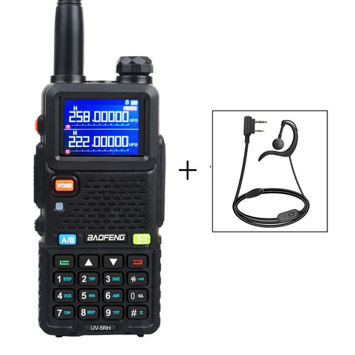 Baofeng UV 5RH 10W Air Band Walkie Talkie Long Range Two Way Type-C Transceiver - Zdjęcie 15 z 17