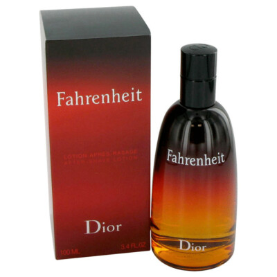 Fahrenheit By Christian Dior 3.4oz/100ml After Shave Lotion For Men's