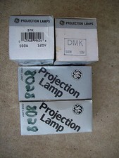 Lot Of 4 New GE General Electric DMK Projection Lamp Bulbs 500W 120V - NOS