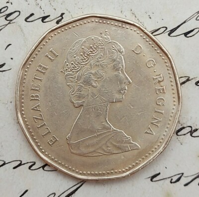 1 Dollars 1988. - Elizabeth II Regina, Canadian coins, Original