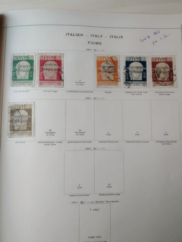 ITALY FIUME lot 4 used - Picture 1 of 1
