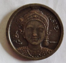 Medaille zur internationalen Kolonialausstellung 1931, PARIS -ASIE-  fast stgl