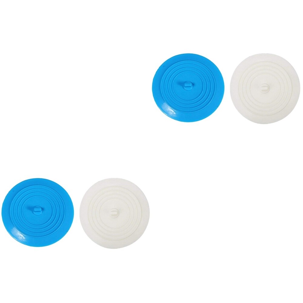 4 Pcs Sink Plug Bathroom Stoppers Kitriedo Kitchen Drain Food Grade | eBay