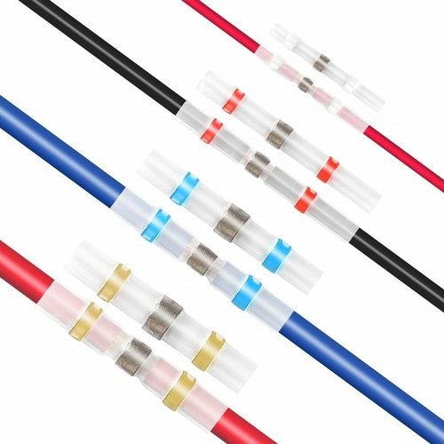 40pcs Car Waterproof Solder Seal Sleeve Wire Connectors Heat Shrink Terminals - Picture 8 of 15